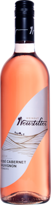 Eine Flasche BIO Rosé Cabernet Sauvignon Klassik vom Wein.Gut Neustifter.